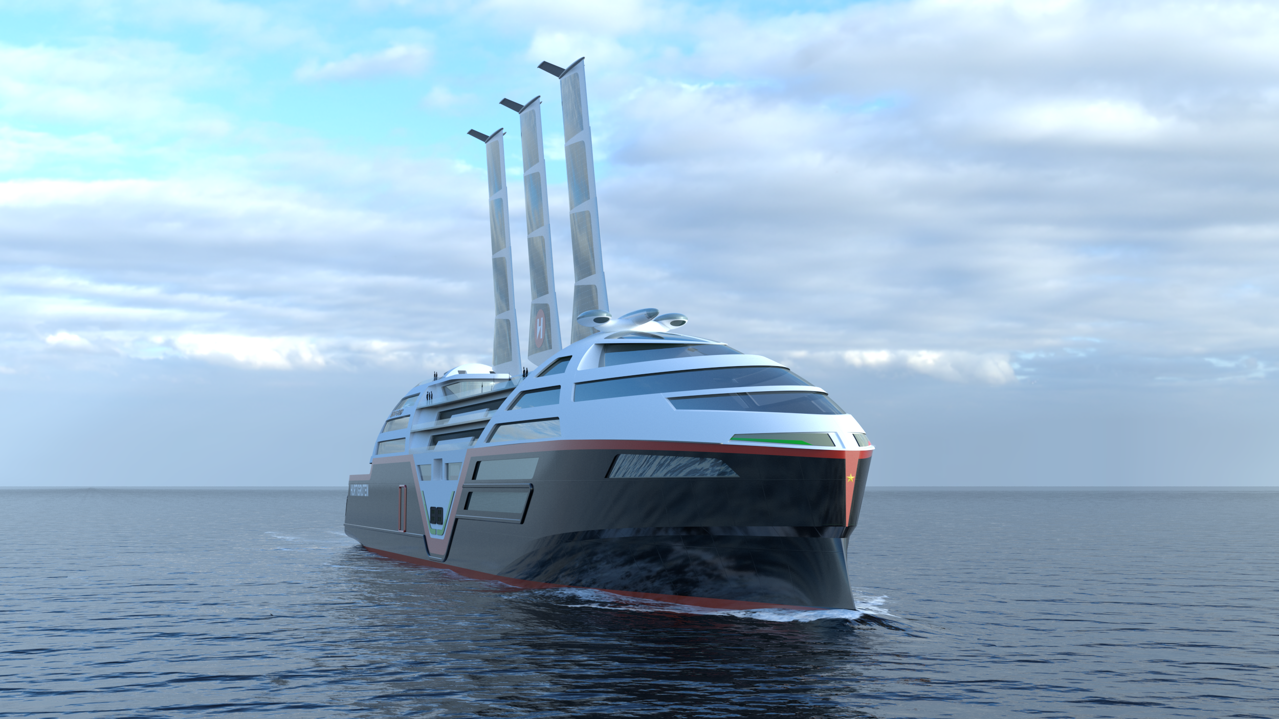 All-electric Sea Zero concept ship promises zero-carbon cruising - Vimarsana News